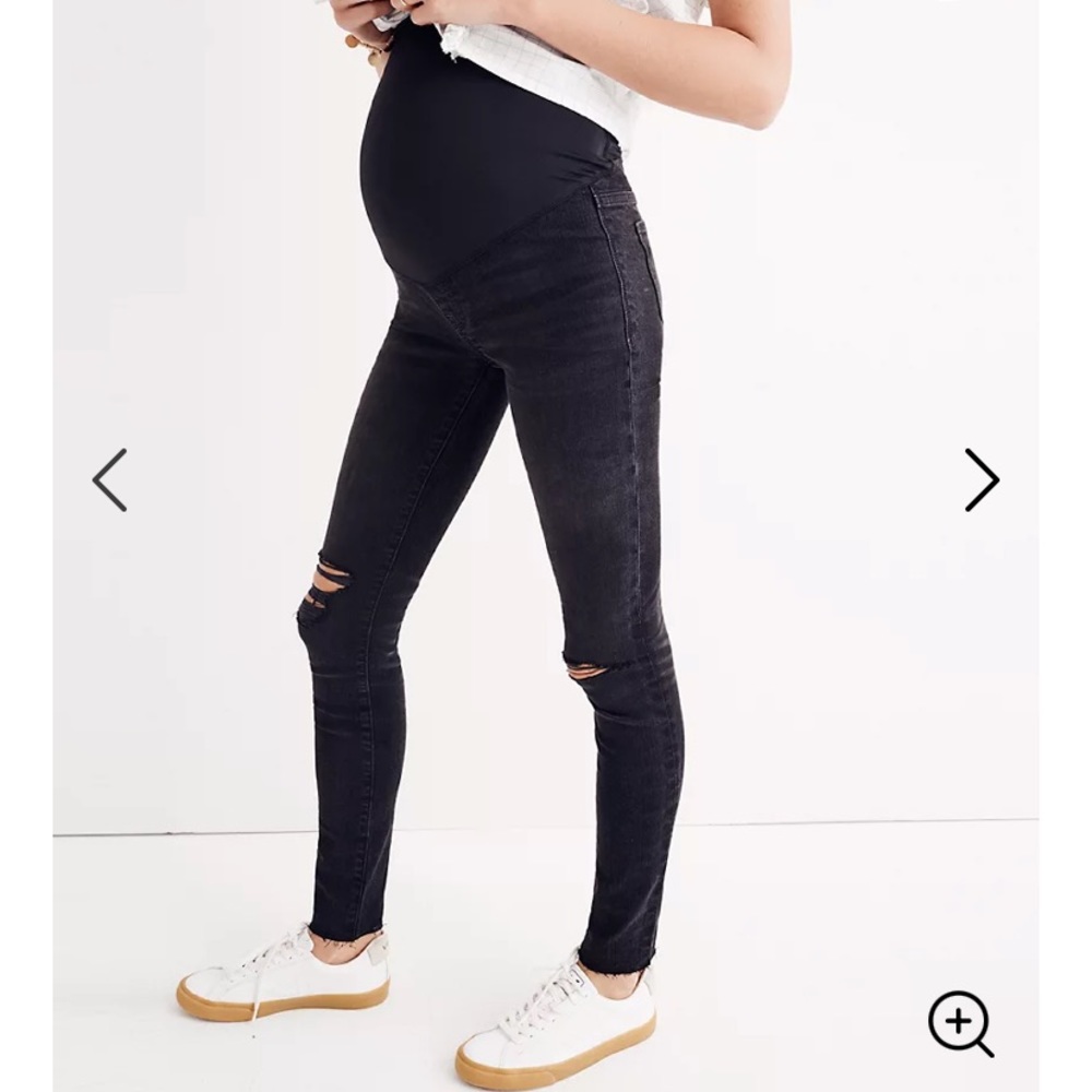 Madewell maternity skinny jeans